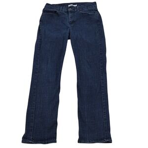 Levi's Classic Straight Leg Dark Wash Denim Jeans Women's Size 8 Medium